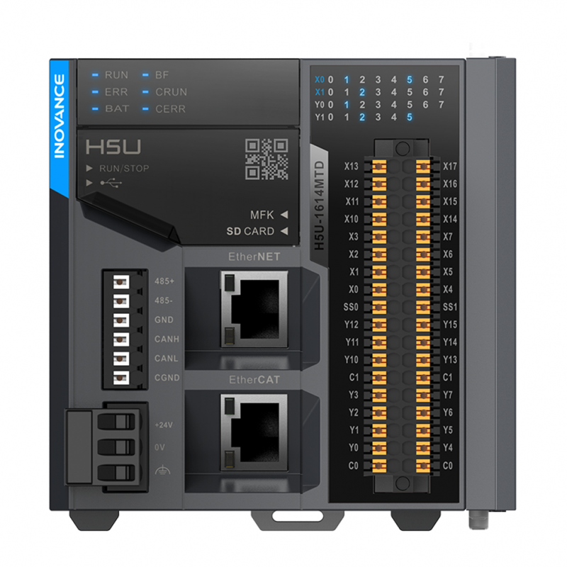 H5U系列  EtherCAT总线高性能小型PLC图2