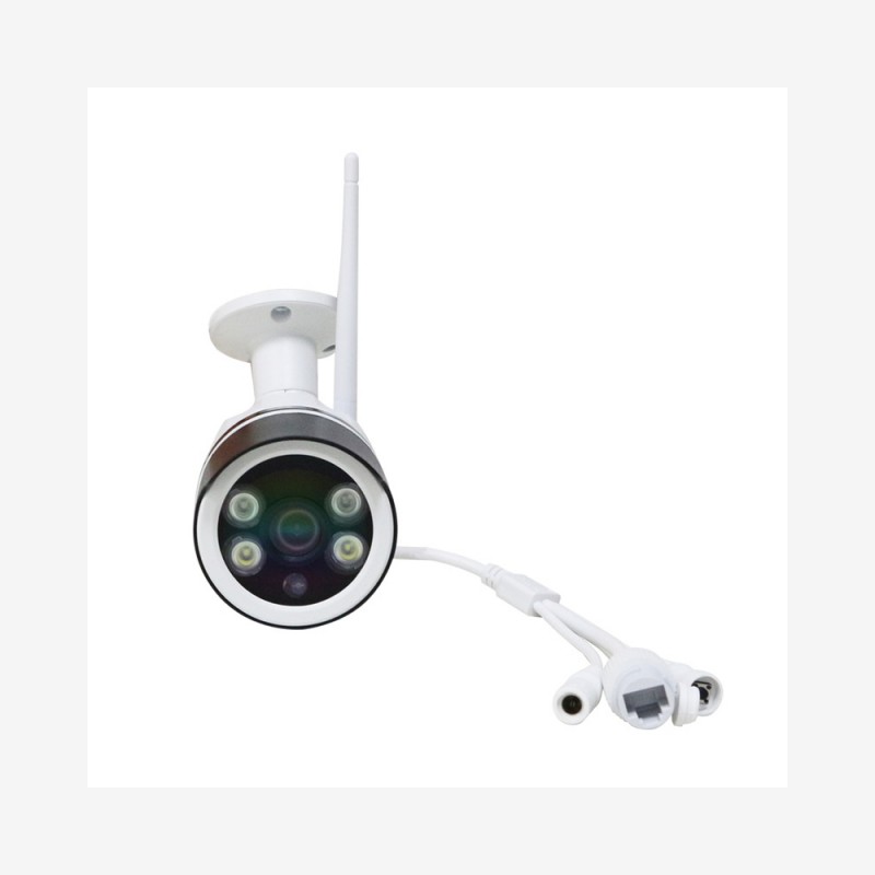 牵心无线网络高清摄像机厂家 室外防水枪机 WiFi红外夜视枪机智能高清ip camera 监控摄像头图2